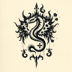 Dark Art Slytherin Tattoo