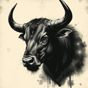 Dark Art Taurus Tattoo