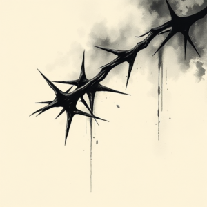 Dark Art Thorn Tattoo
