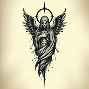 Dark Art Trinity Tattoo