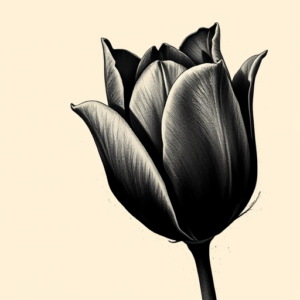 Dark Art Tulip Tattoo