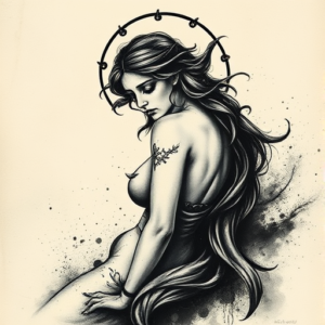 Dark Art Venus Tattoo