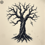 Dark Art Yggdrasil Tattoo