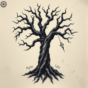 Dark Art Yggdrasil Tattoo