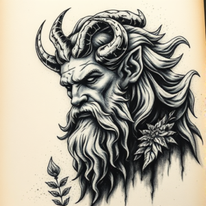 Dark Art Zeus Tattoo