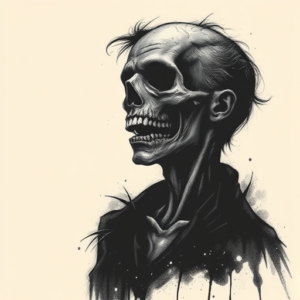 Dark Art Zombie Tattoo