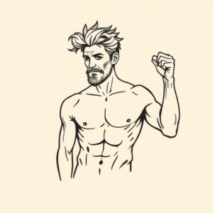 Doddle Achilles Tattoo