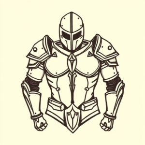 Doddle Armor Tattoo
