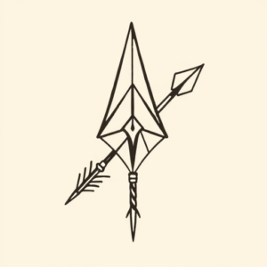 Doddle Arrowhead Tattoo