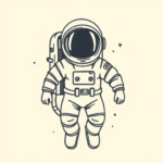 Doddle Astronaut Tattoo