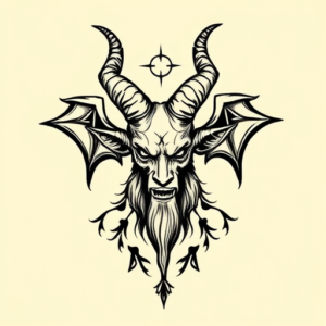 Doddle Baphomet Tattoo