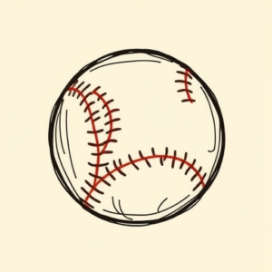 Doddle Baseball Tattoo