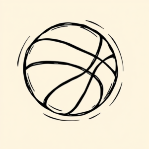 Doddle Basketball Tattoo