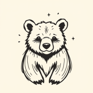 Doddle Bear Tattoo