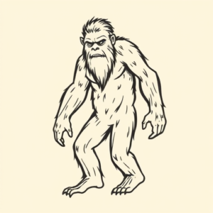 Doddle Bigfoot Tattoo