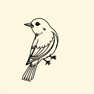 Doddle Bird Tattoo