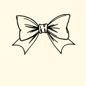 Doddle Bow Tattoo