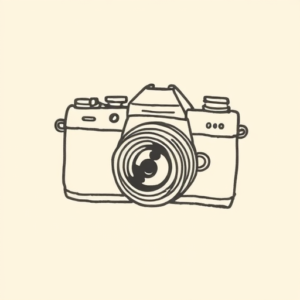 Doddle Camera Tattoo