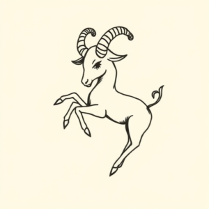 Doddle Capricorn Tattoo