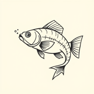 Doddle Catfish Tattoo