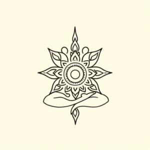 Doddle Chakra Tattoo