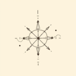 Doddle Coordinates Tattoo