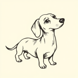 Doddle Dachshund Tattoo