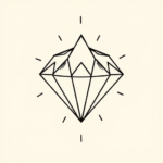 Doddle Diamond Tattoo