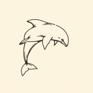 Doddle Dolphin Tattoo