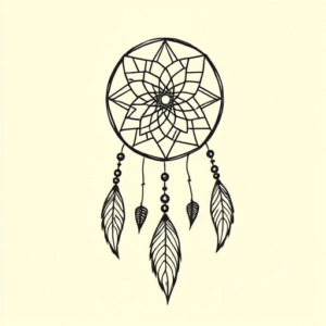 Doddle Dreamcatcher Tattoo