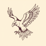 Doddle Eagle Tattoo