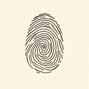 Doddle Fingerprint Tattoo