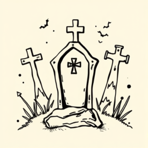 Doddle Graveyard Tattoo