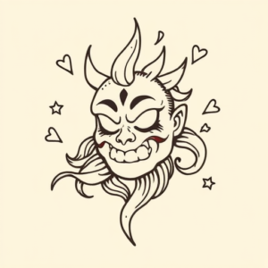 Doddle Hannya Tattoo