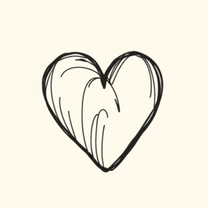 Doddle Heart Tattoo