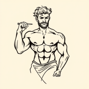 Doddle Hercules Tattoo