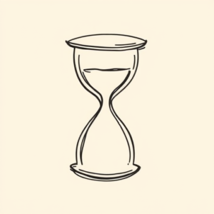 Doddle Hourglass Tattoo