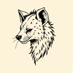 Doddle Hyena Tattoo