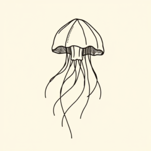Doddle Jellyfish Tattoo