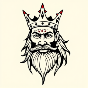 Doddle King Tattoo