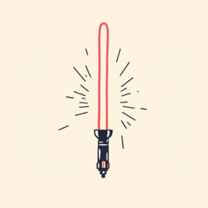 Doddle Lightsaber Tattoo