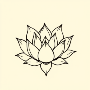 Doddle Lotus Tattoo