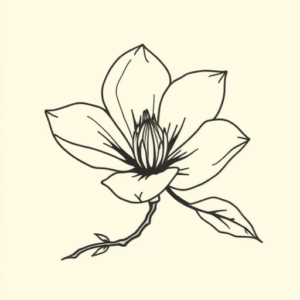 Doddle Magnolia Tattoo