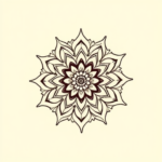 Doddle Mandala Tattoo