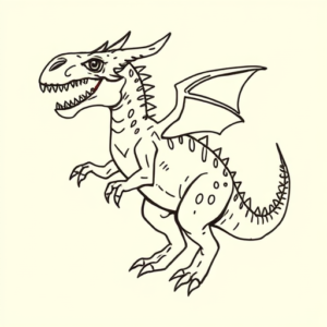 Doddle Mythosaur Tattoo