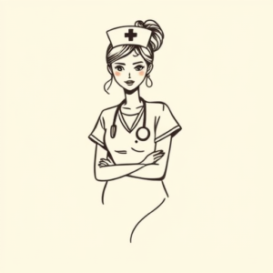 Doddle Nurse Tattoo