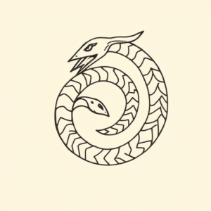 Doddle Ouroboros Tattoo