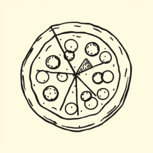 Doddle Pizza Tattoo