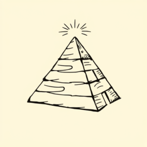 Doddle Pyramid Tattoo