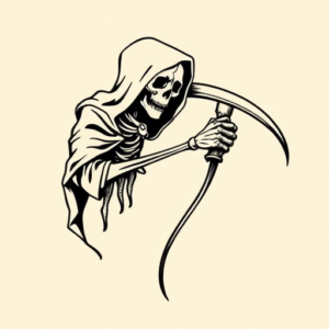Doddle Reaper Tattoo